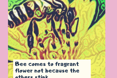 Bee and Sunflower Cartoon from Fable Fantasy