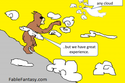 Fable Story Examples Dove and Cloud